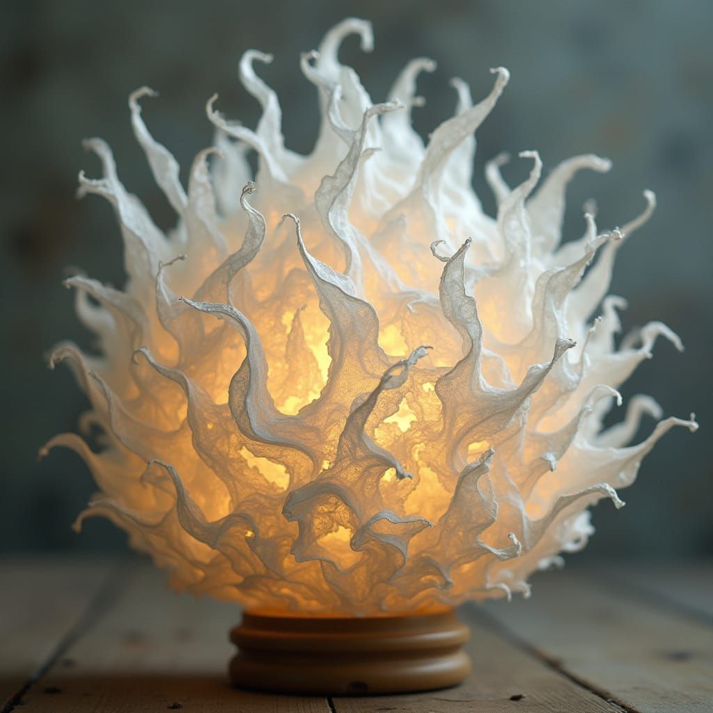 Cosmic Crepe Explosion in Whimsical Style