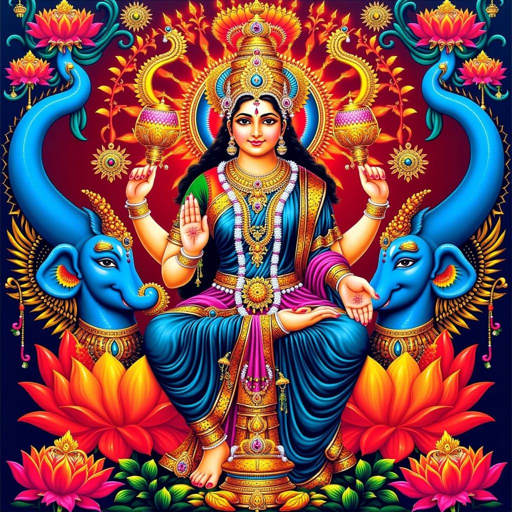 Elegant Geometric Design with Vibrant Colors and Precision