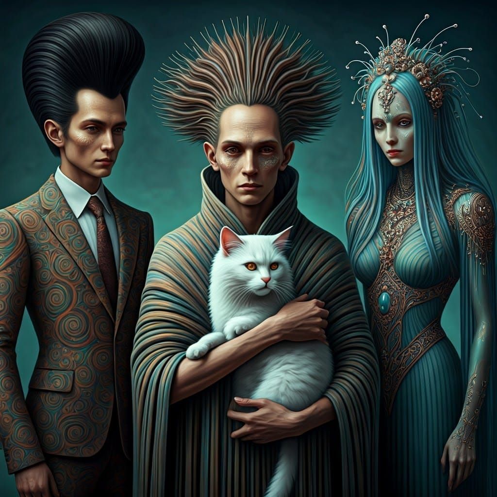 Extraterrestrial Gathering: Dreamlike Alien Fashion