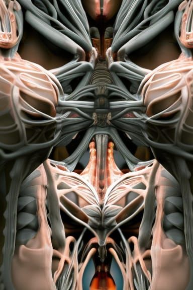 Intricate Human Body: Professional Photography with Bokeh