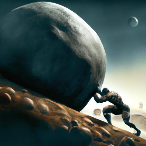 Sisyphus and Zeus: Precisionism Digital Art