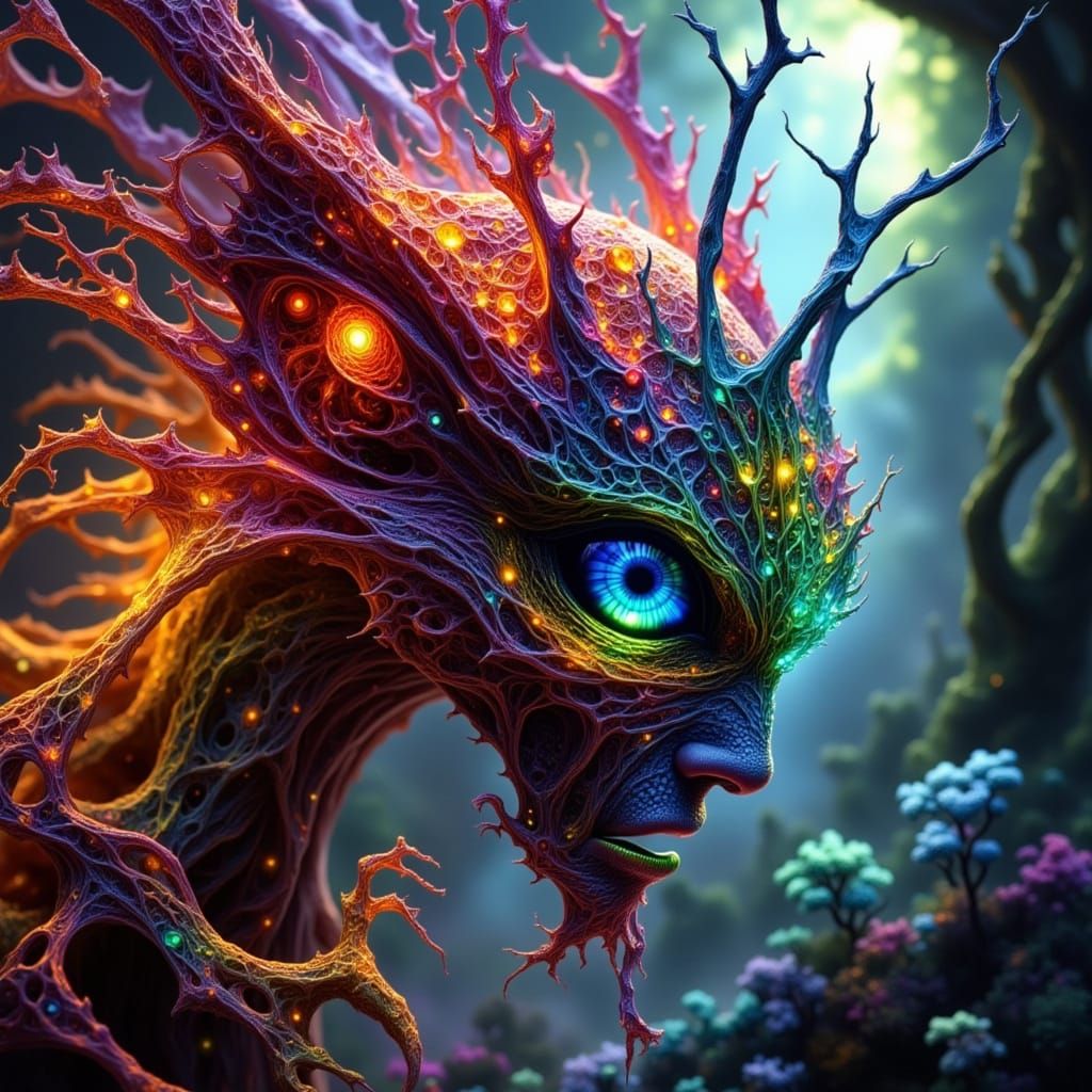 Dark Fantasy Beast Unleashes Fury