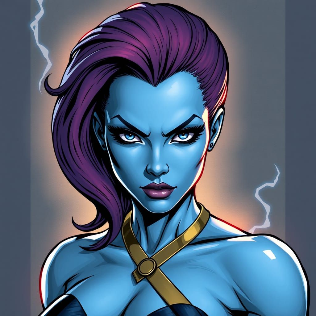 Mystique Portrait from X-Men
