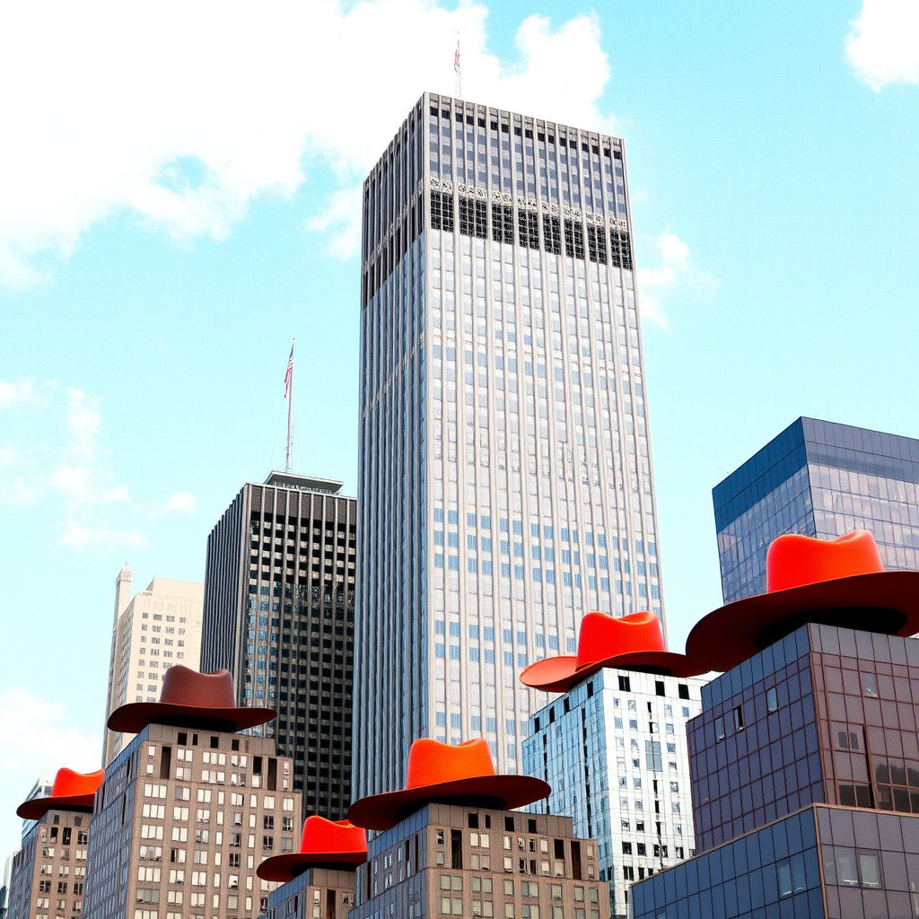 Skyscrapers Wearing Cowboy Hats: Whimsical Architecture