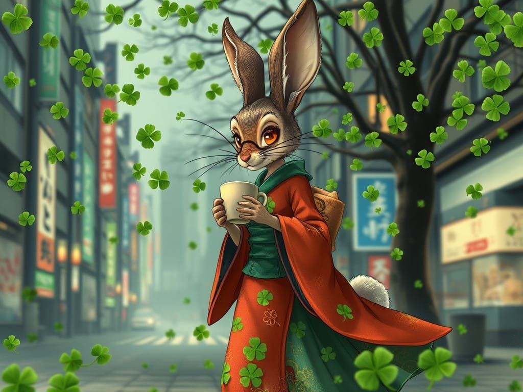 Wonderland Geisha Hare in 1960s Tokyo