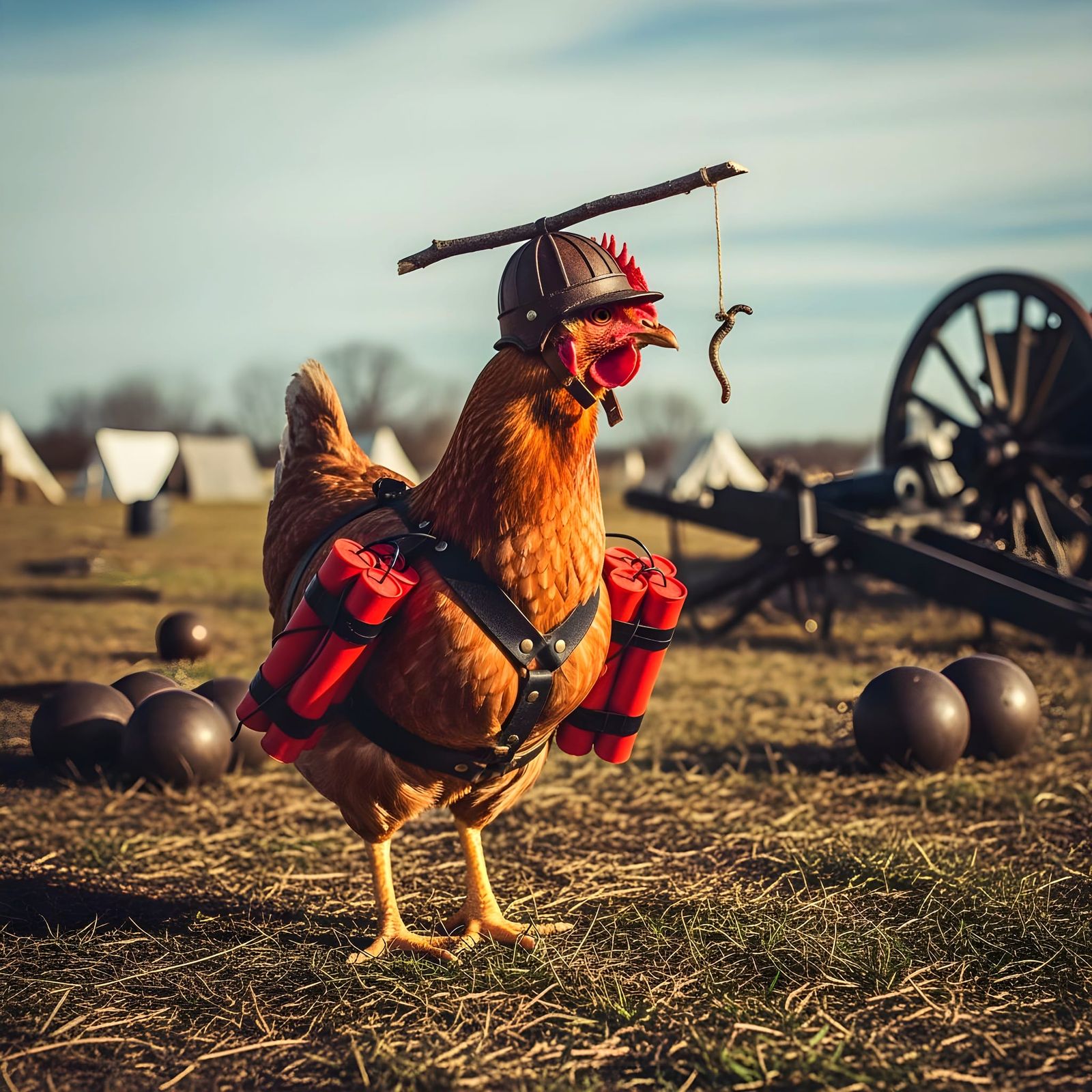 Civil War Chicken Guided Bomb: A Unique Invention