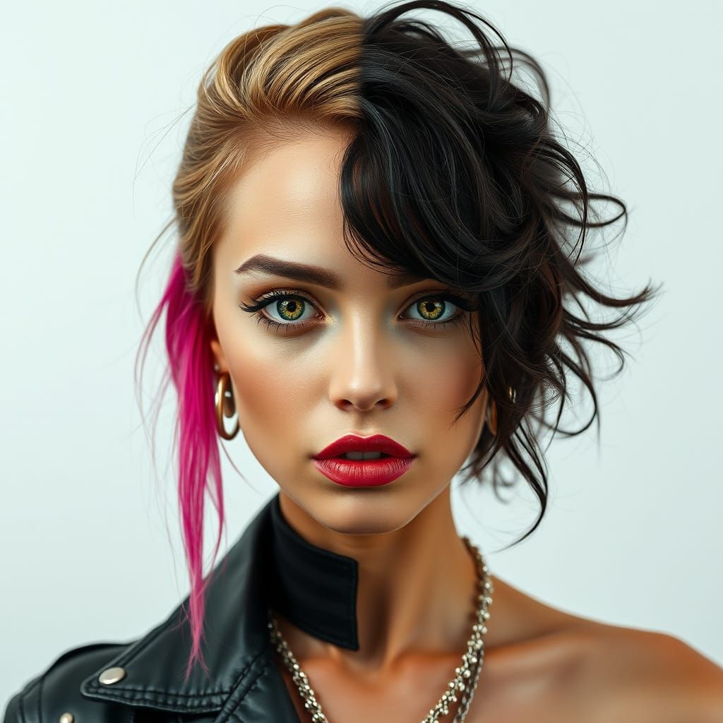 Punk Meets Glamour: A Dichotomy in High Definition