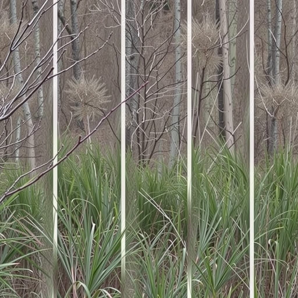 Grass with Fluffy Bits