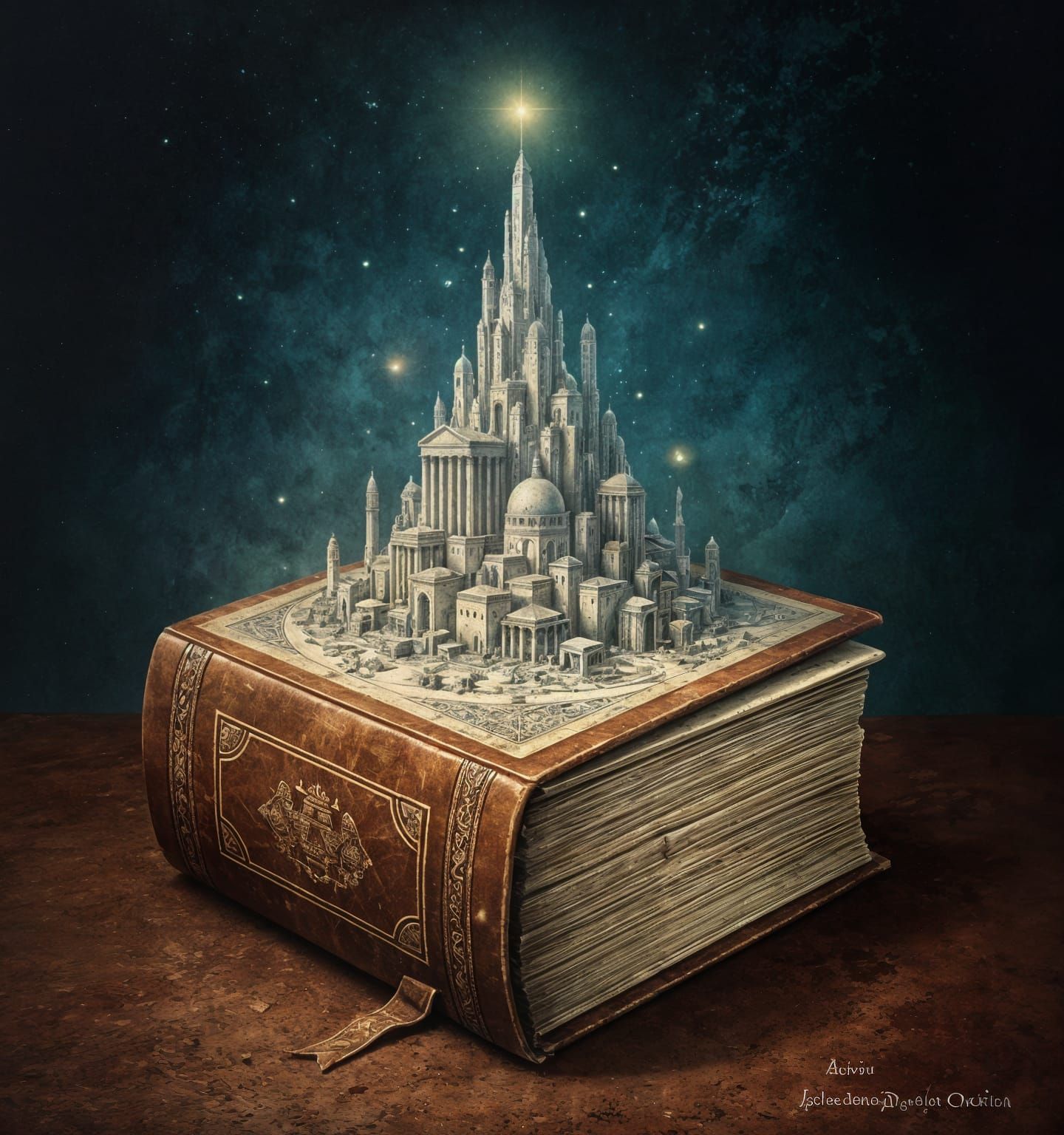 Lost Ancient City Rises from Book Cover