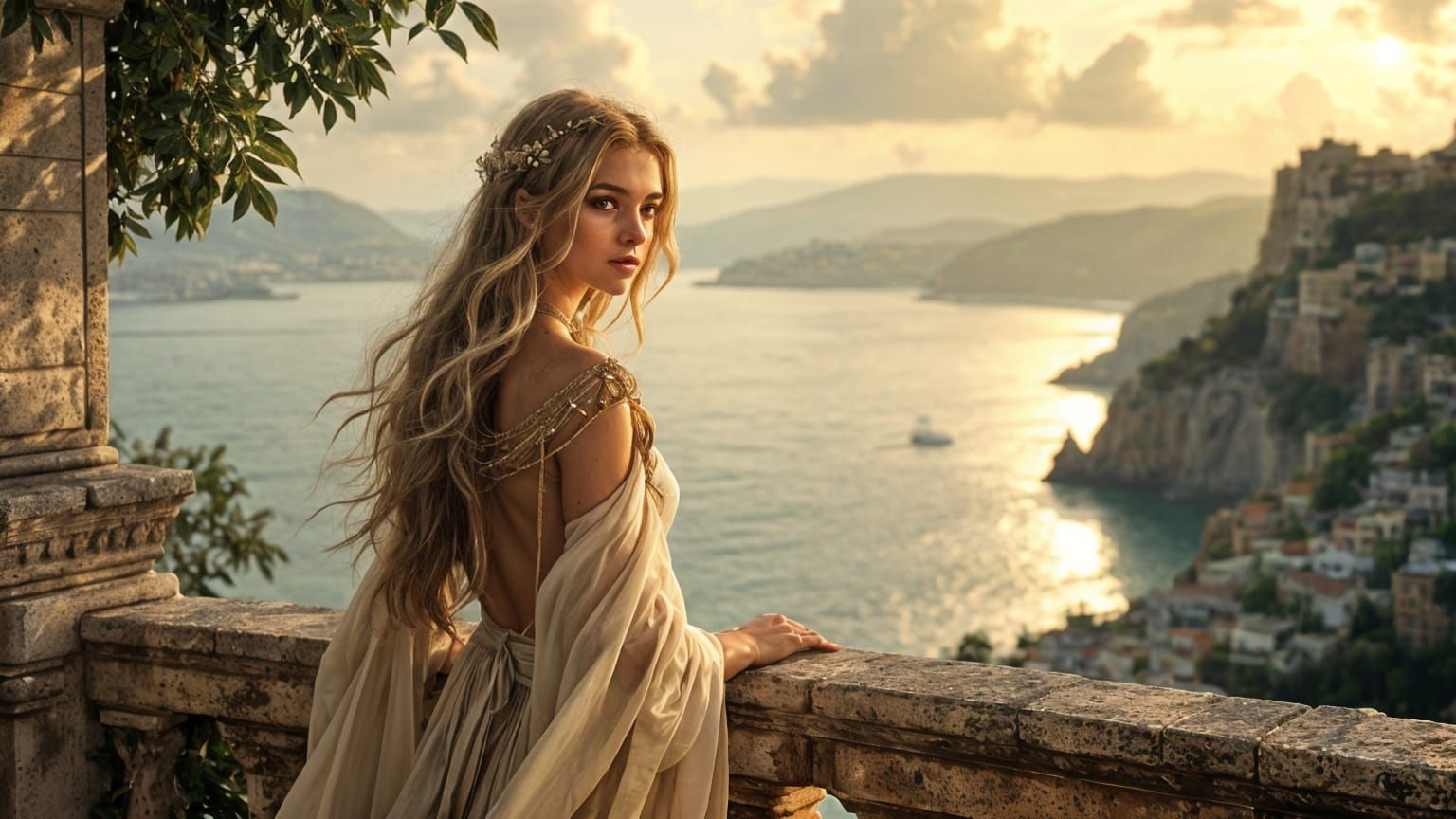 Bronze Age Princess in Regal Splendor