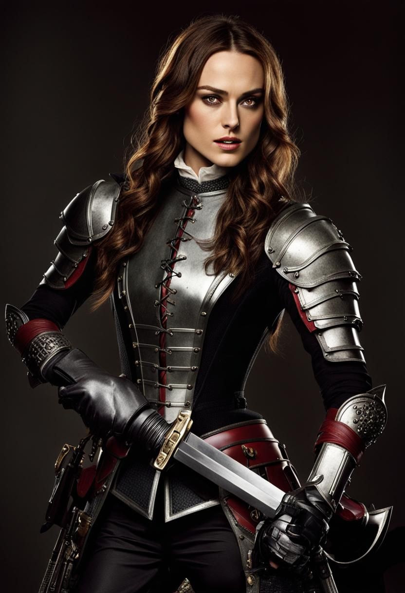 Keira Knightley as Vampire Hunter Annabelle Van Helsing