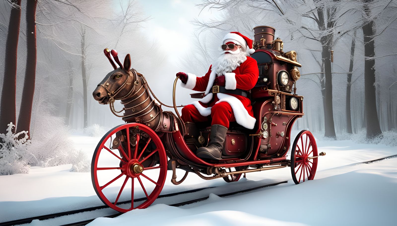 Steampunk Santa