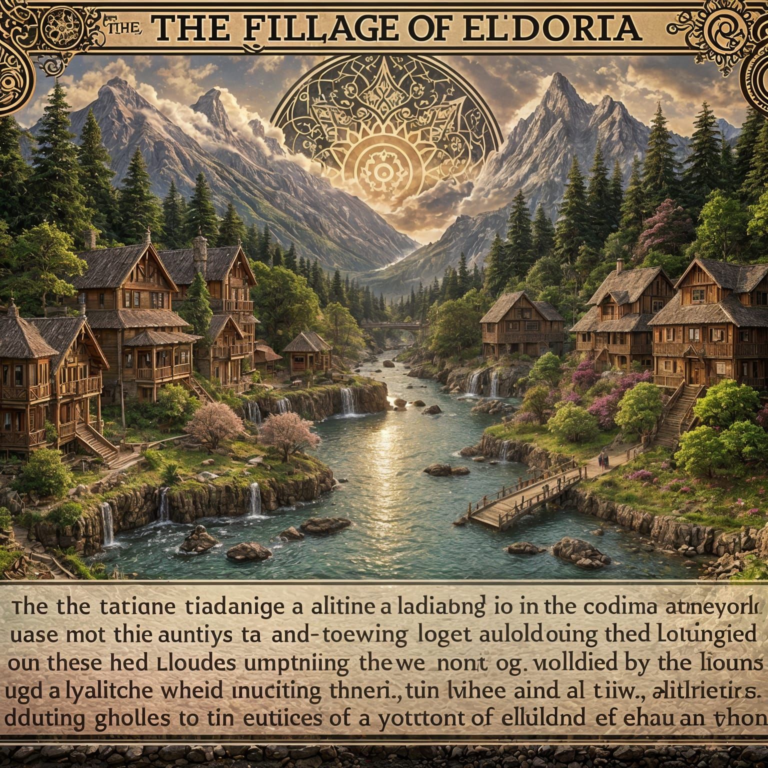 Eldoria: A Village Disrupted by a Reality Rift