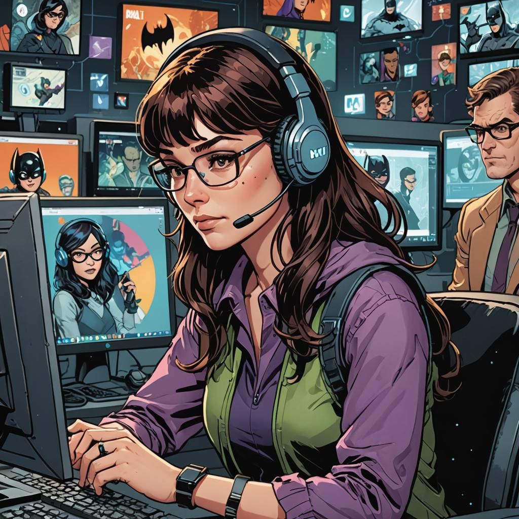 Fairies: Spy in the Encrypted Metaverse, Comic Art