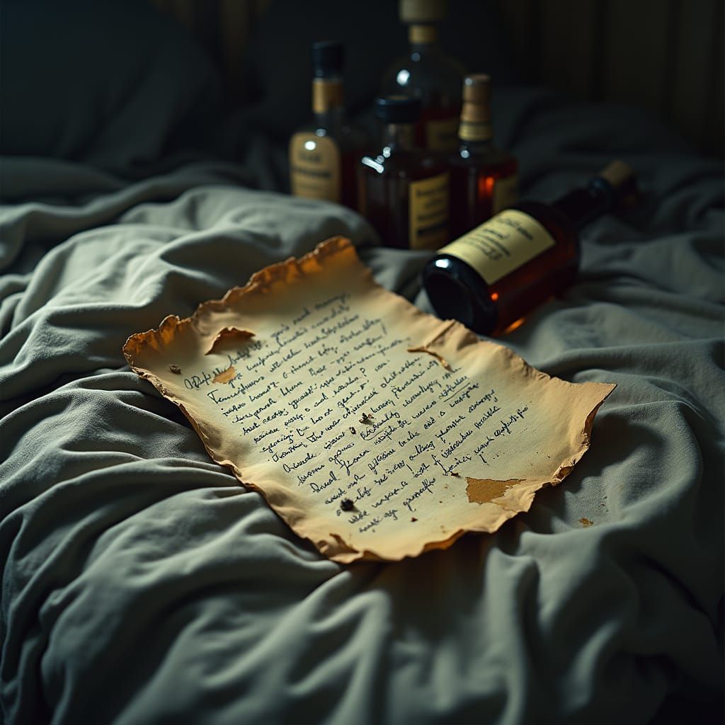 Melancholy Note on a Forsaken Bed