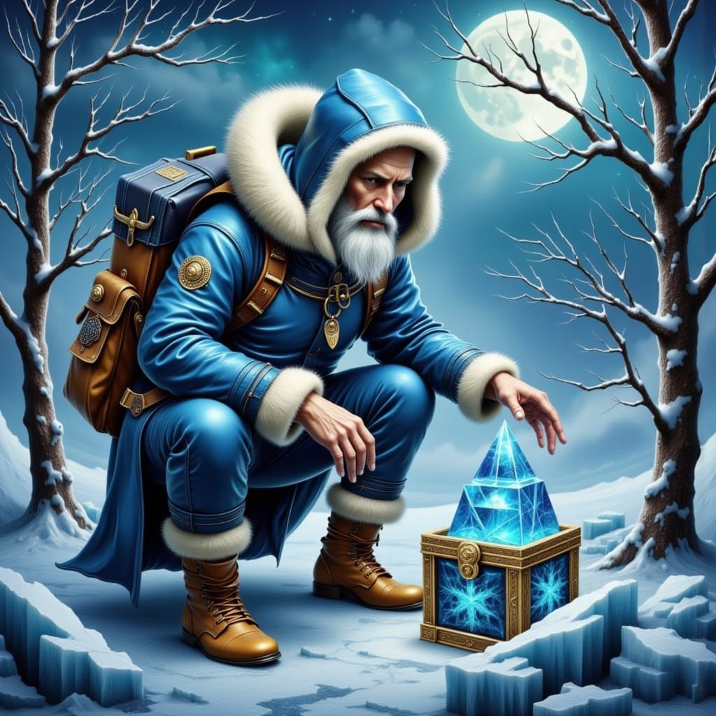 Arctic Explorer Finds Ice Queen's Crystalline Treasure