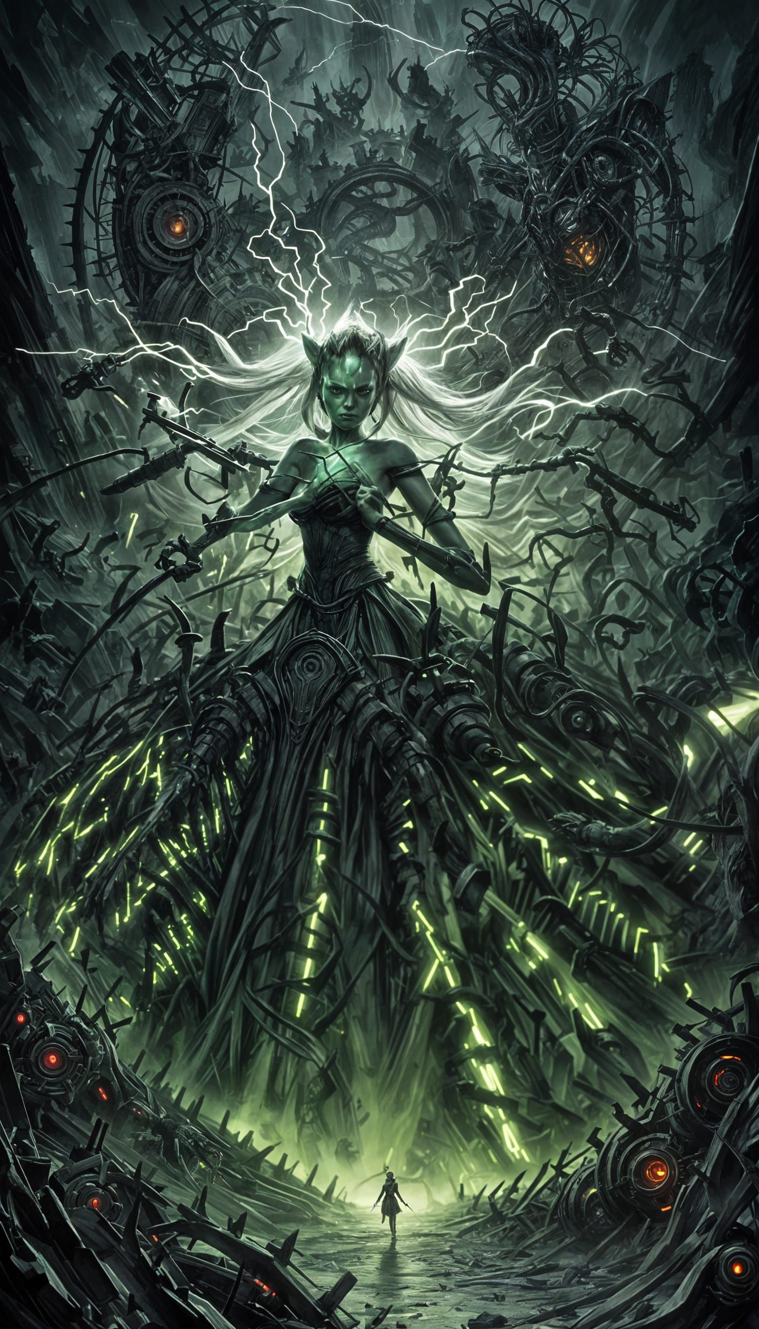 Ahsoka Transformed into a Cybernetic Horror