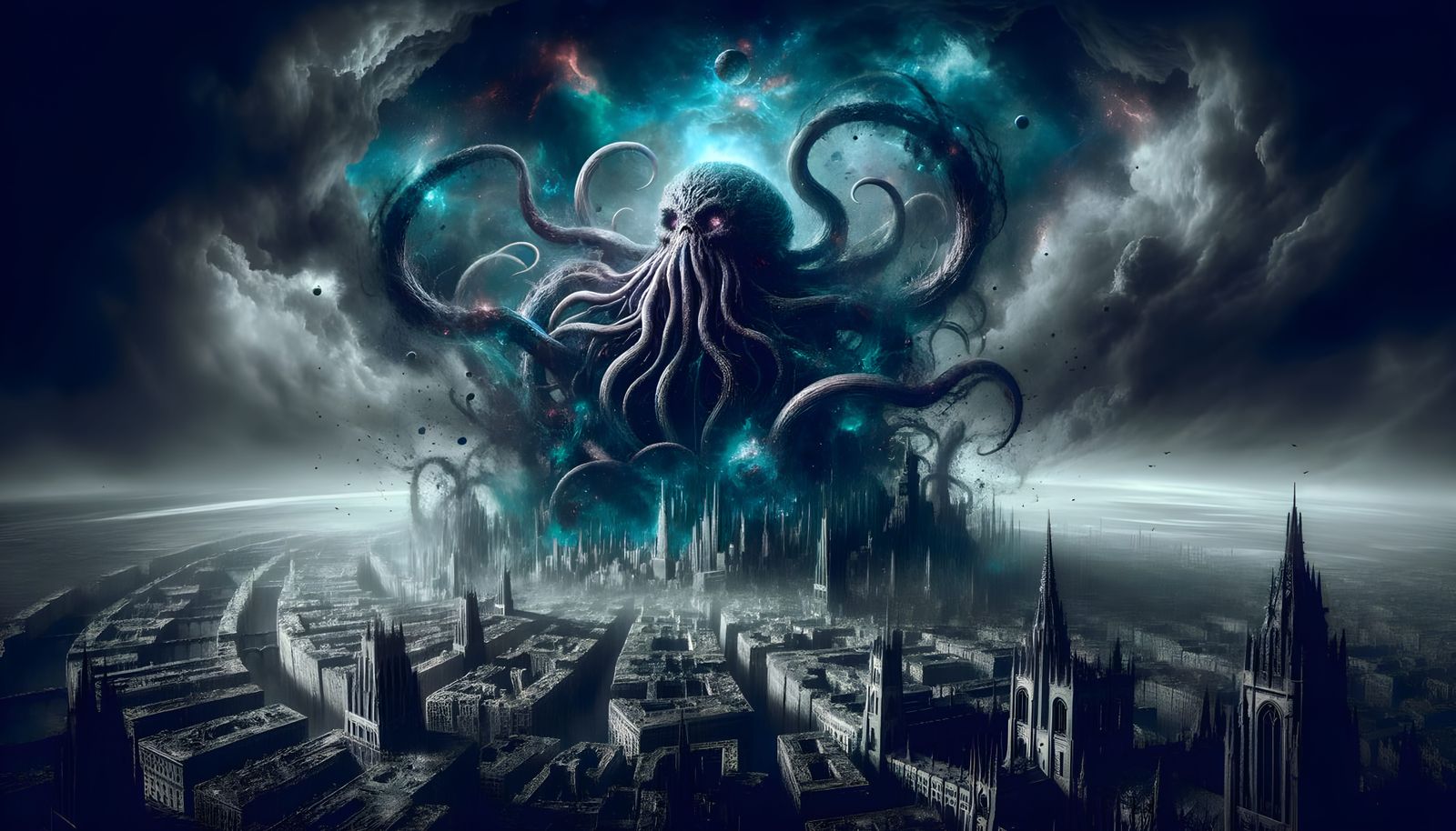 The Crawling Chaos - Eldritch Lovecrftian God