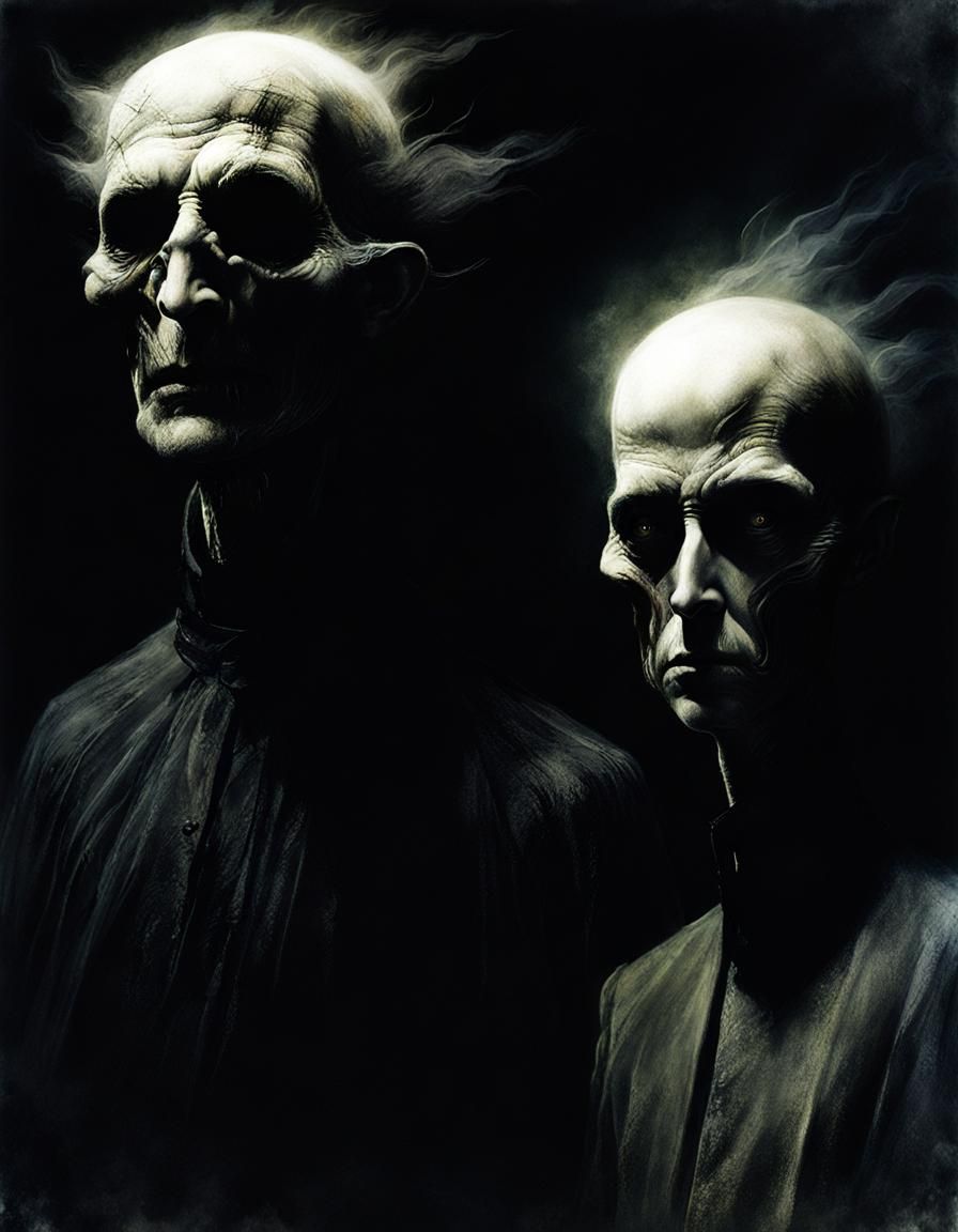 Haunting Shadow Work in Dark and Atmospheric Style