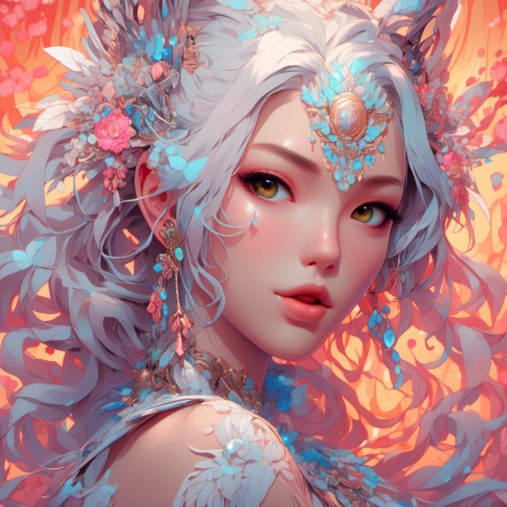 Hyperrealistic Dream in Splash Art Style