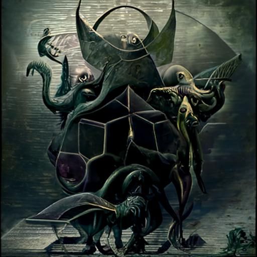 Non-Euclidean Organisms after the collapse of Spacetime. 4