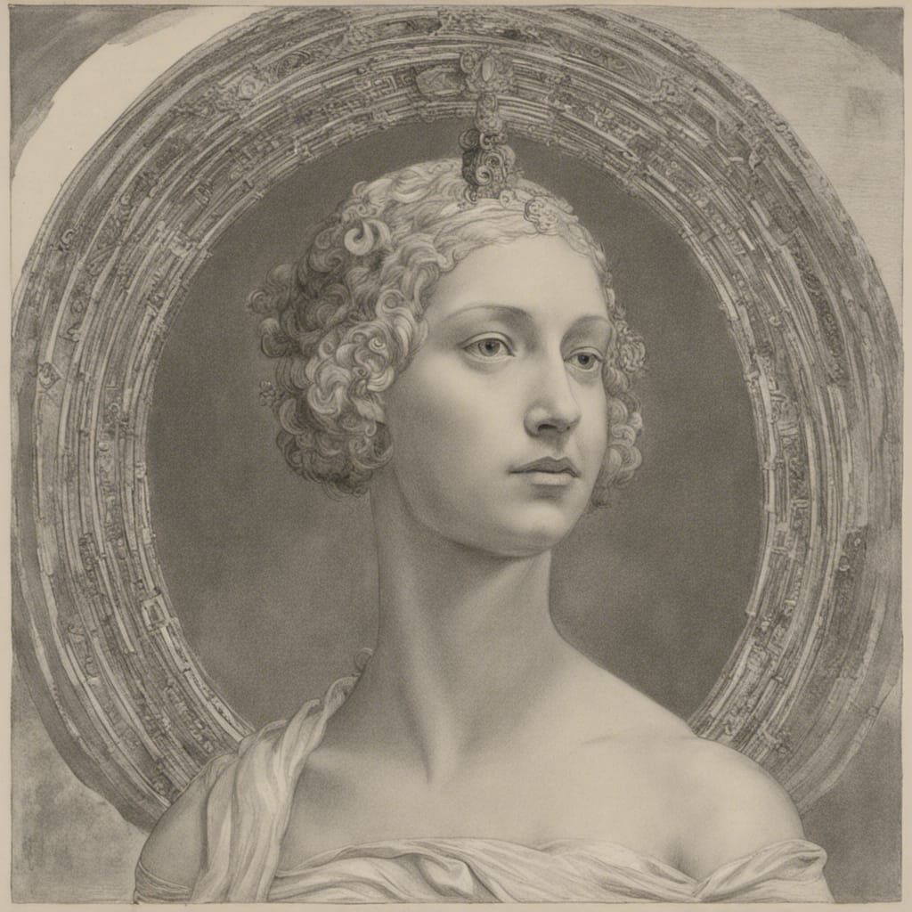 Goddess Ériu Portrait