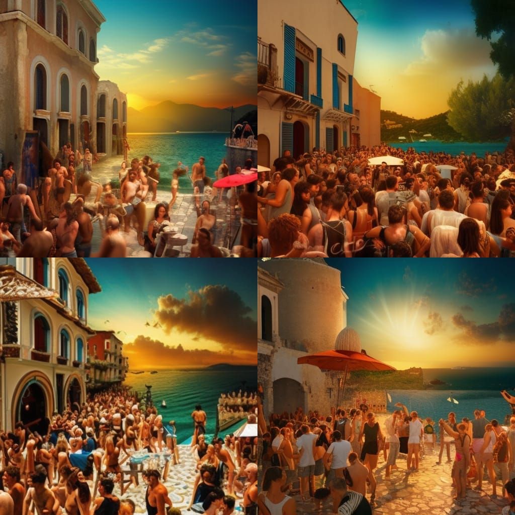 Epic Summer Party in Preveza, Greece