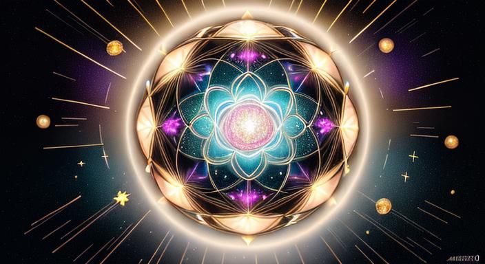 Depiction of universe :: Flower of Life