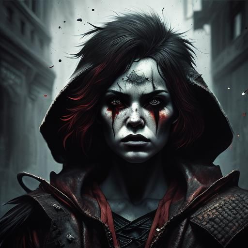 Mother of Mayhem: Dark Fantasy Comic Book Art