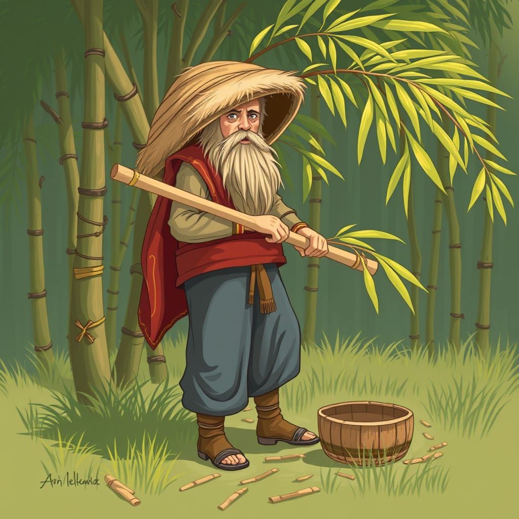 Minimalist Big Bambu Interpretation