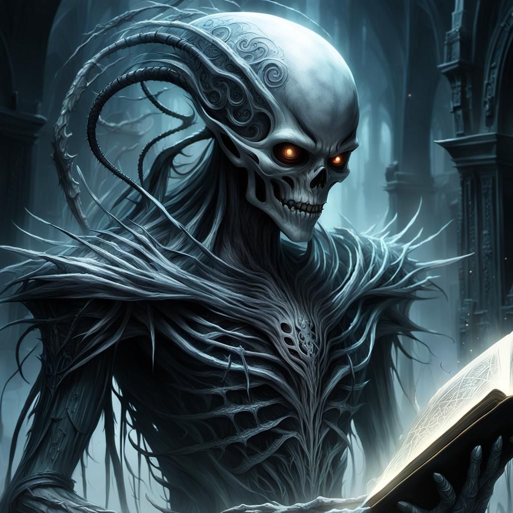 Thalior's Ghostly Form with Chronicle of Souls