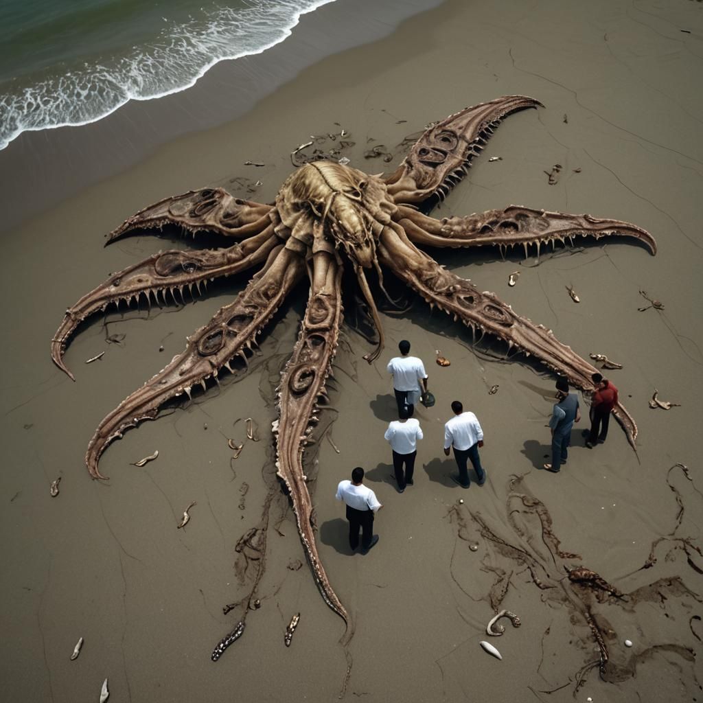 Lovecraftian Horror: Scientists Discover Monster Carcass