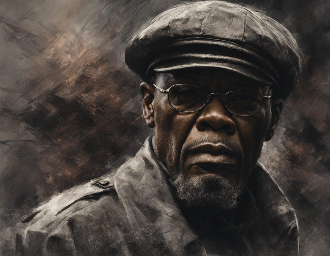Samuel L. Jackson in Dynamic Conceptual Art