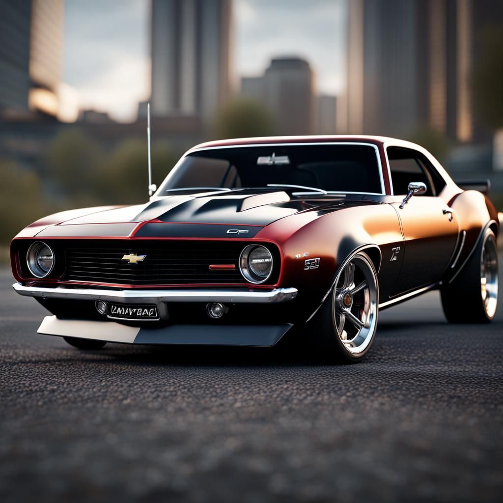 Chevrolet Camaro '69: Hyperrealistic 3D Render