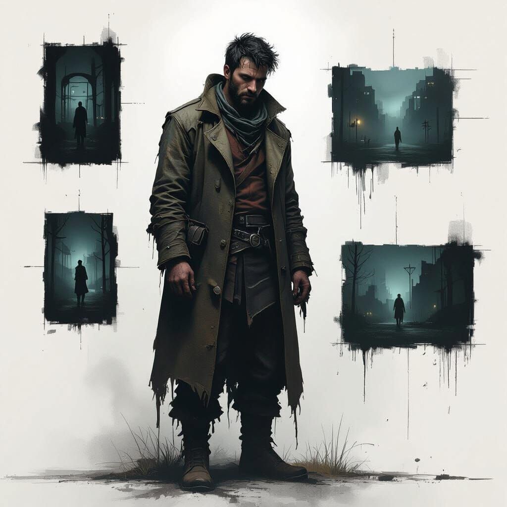 Ominous Isolation: A Realistic Digital Art Piece