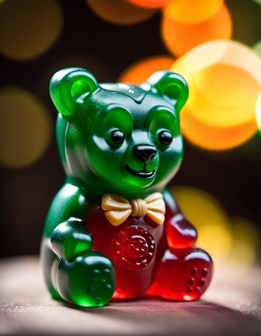 Gummy Bear Loki: Professional Photography