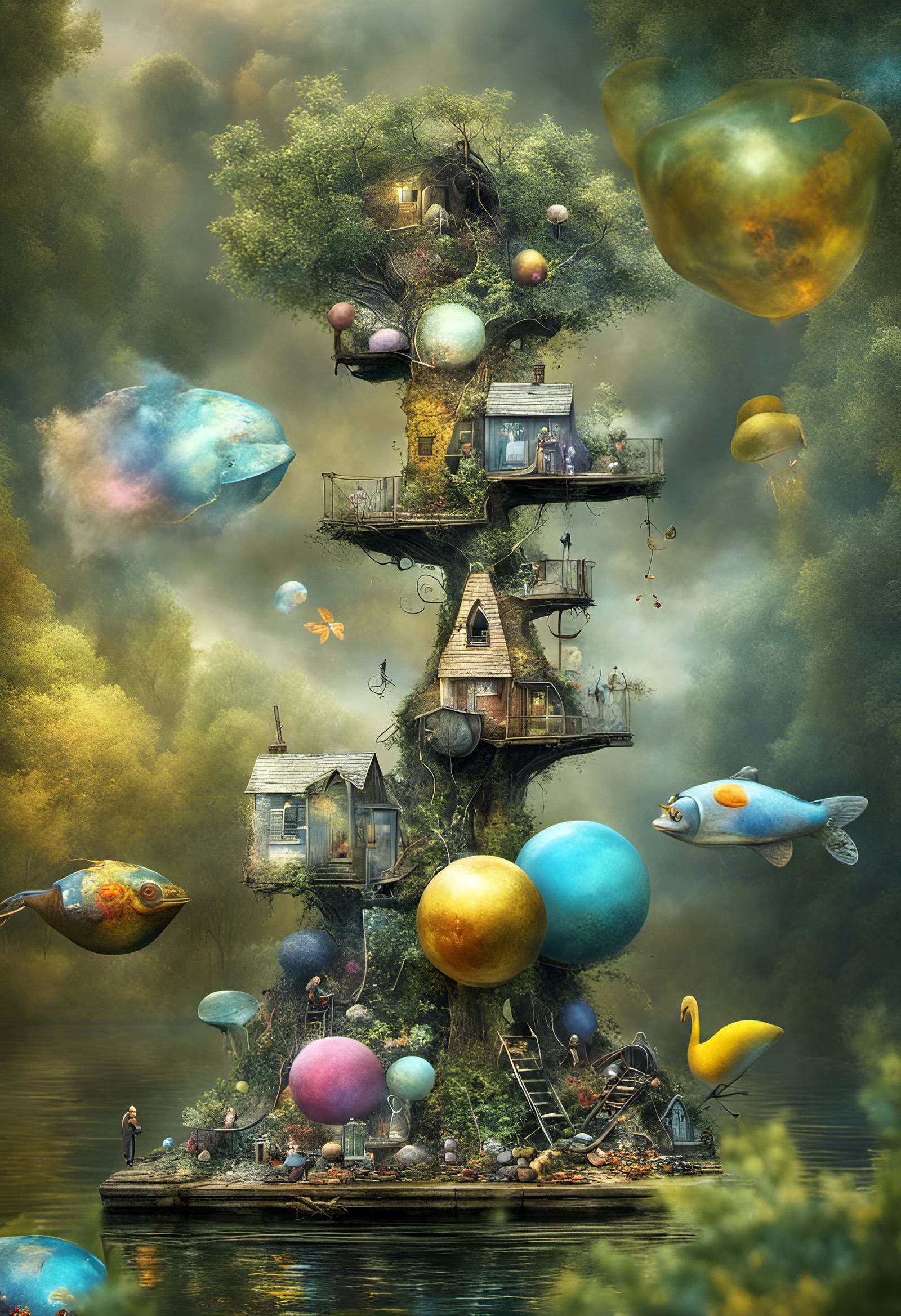 High Summer Garden: A Surreal Biopunk Tale