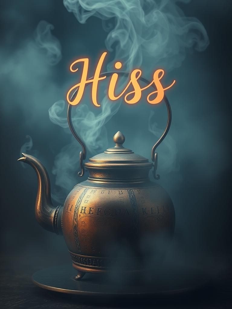 Mystical Kettle Spells 'HISS' in Eerie Steam