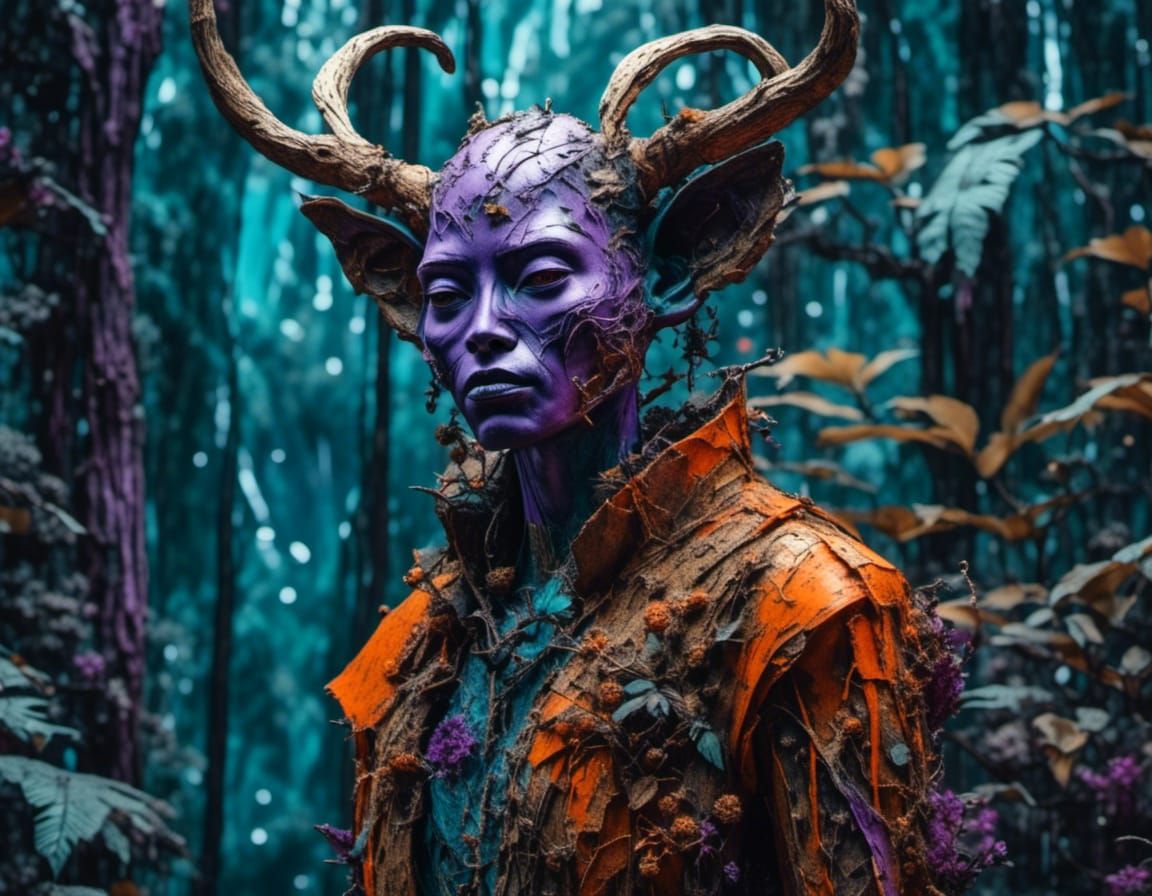 Space Satyr in Tropical Space Center