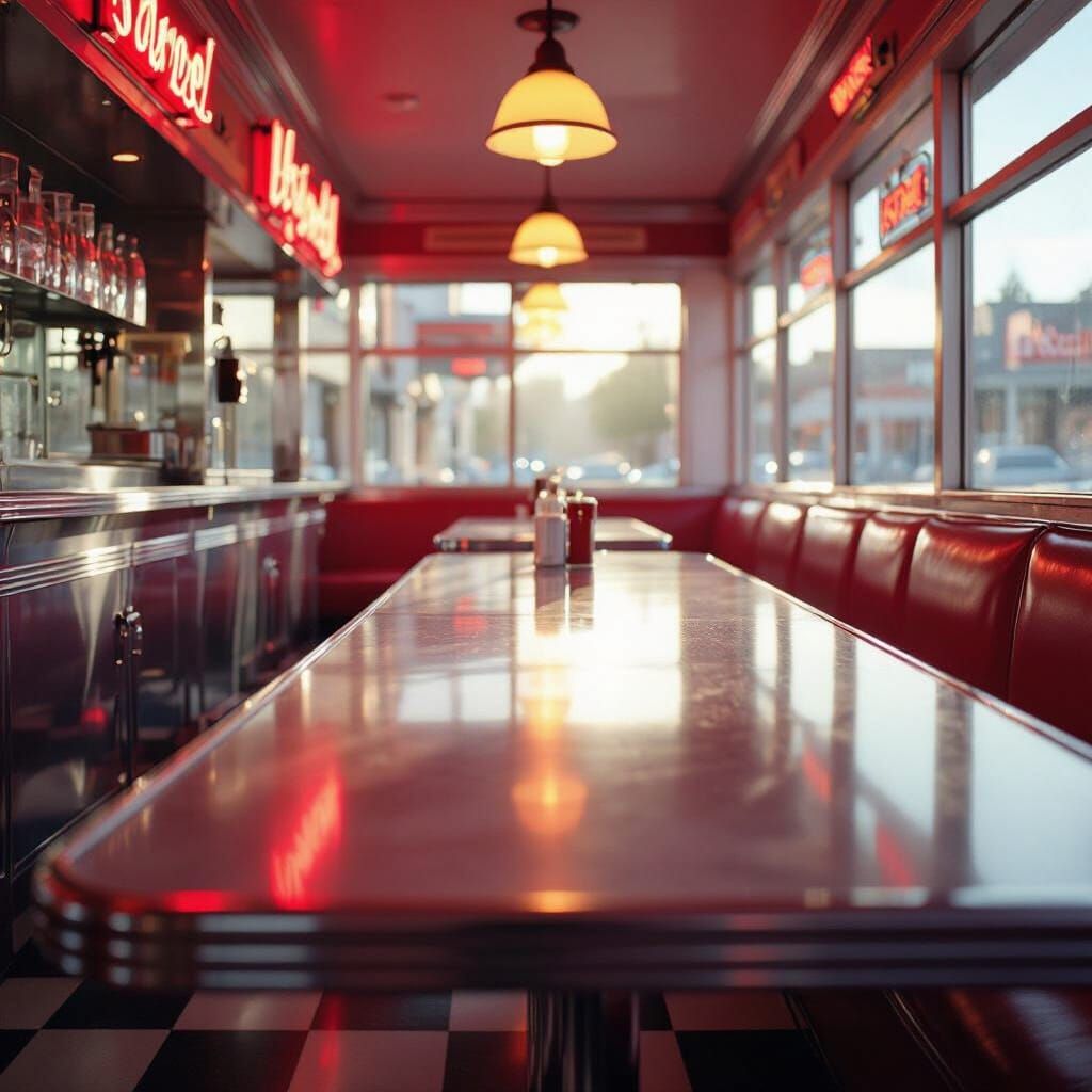 Vintage 1950s Diner Nostalgia