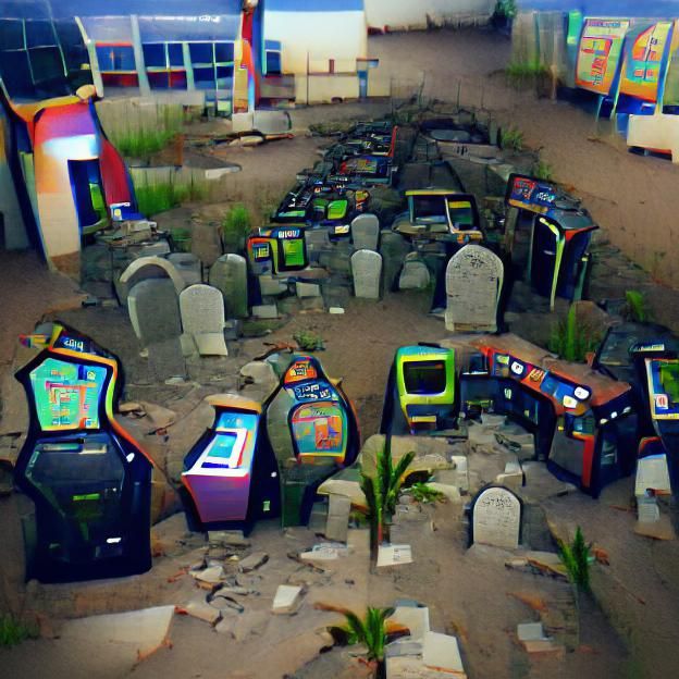 Forgotten Arcade Graveyard: Relic of Gaming Past
