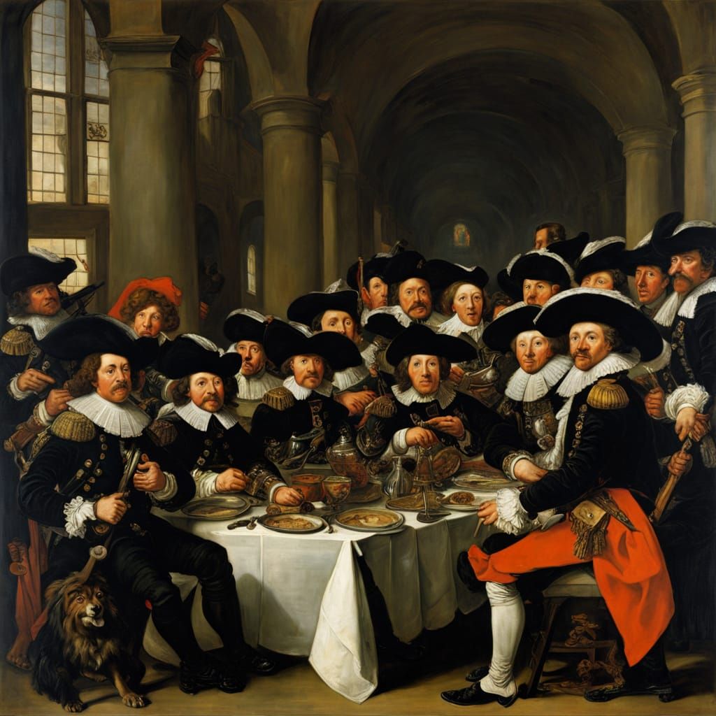 A Banquet of the Officers