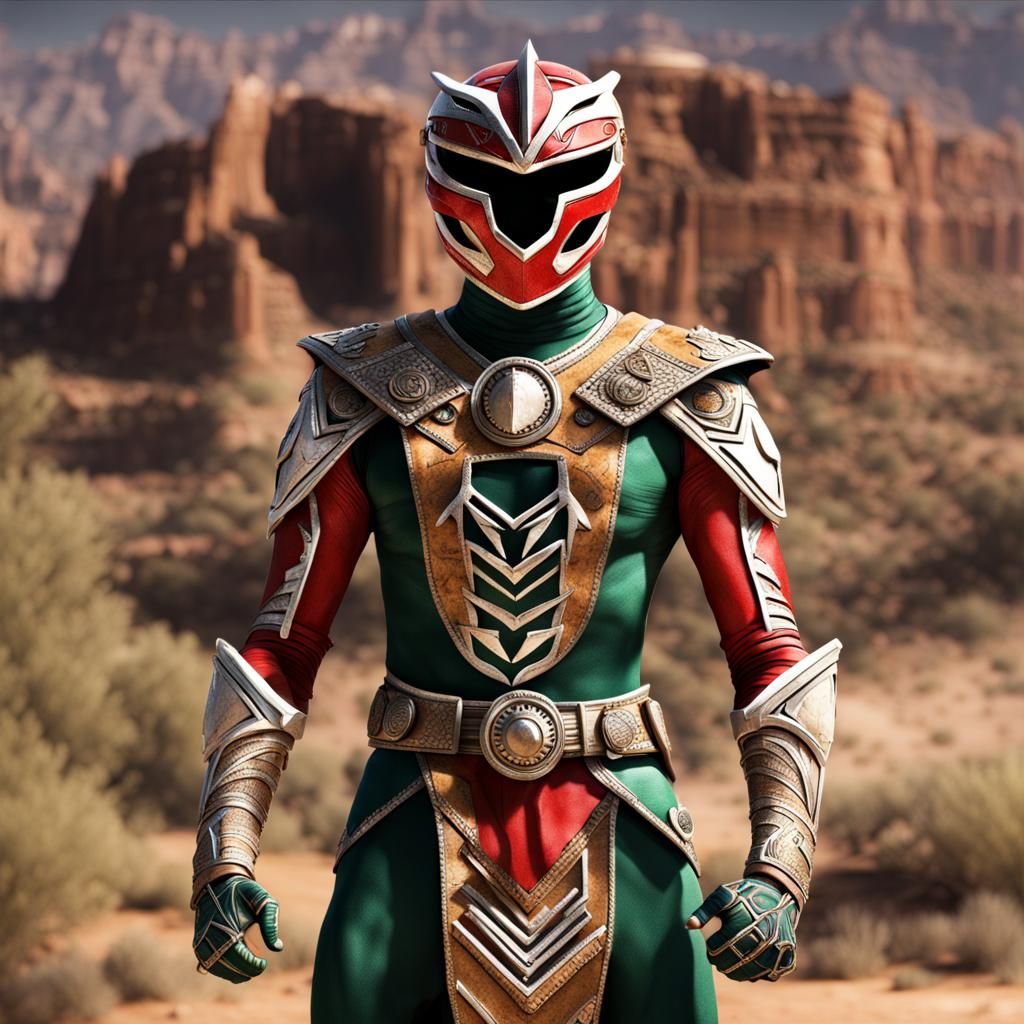 Anasazi Power Ranger: Detailed Character Design
