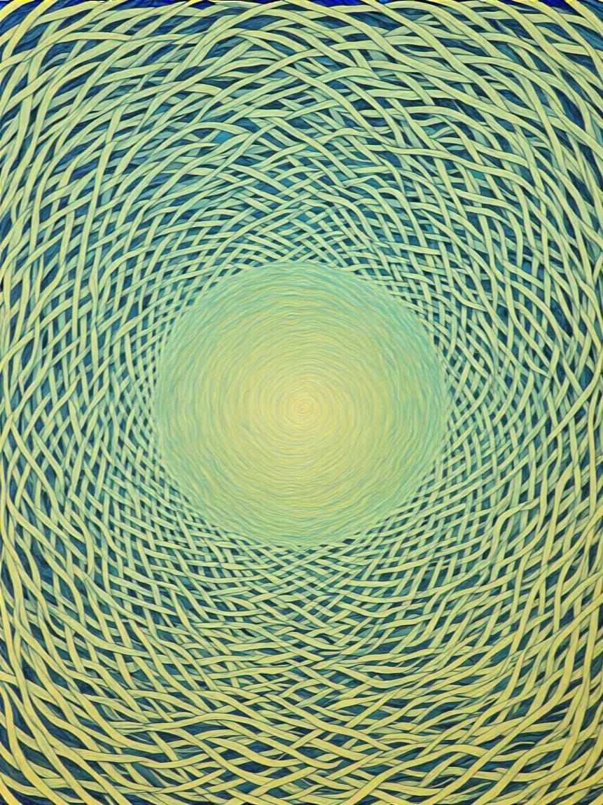 Ceramo-Time Continuum Phosphorescent Art of Hollowness