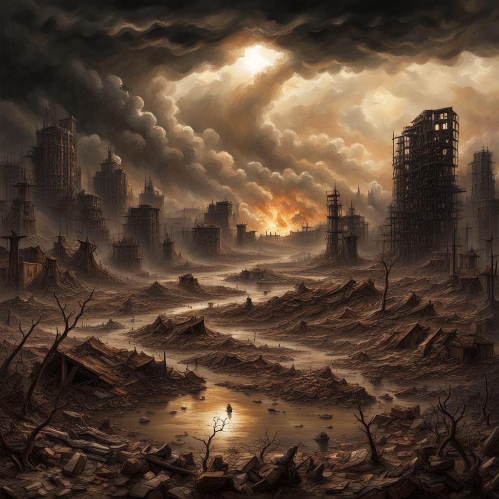 Paysage d'Apocalypse: Digital Art