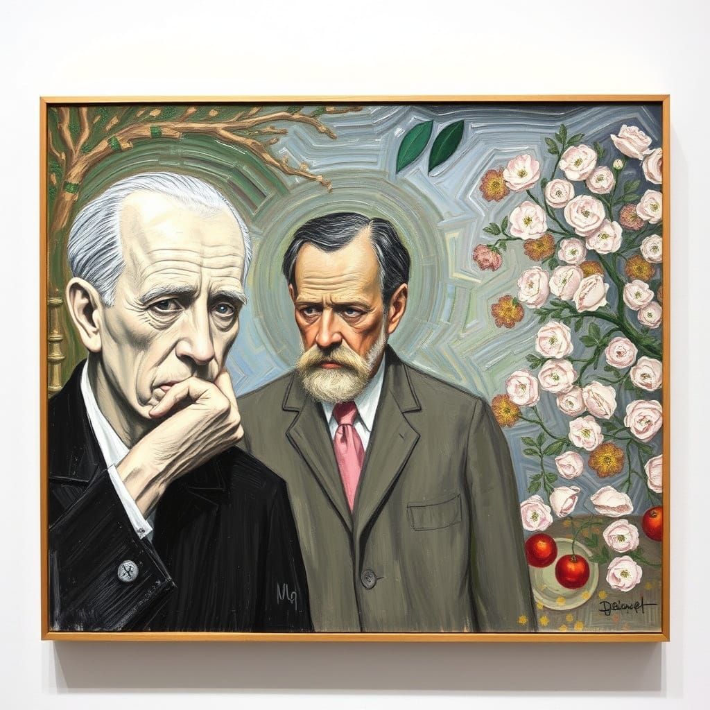 Abstract Impressionist Art Inspired by Famous Painters