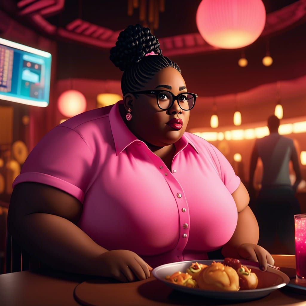 First-Person Date with Shy Plus-Sized Woman