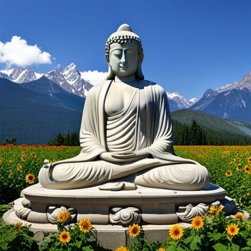 Buddha in Lotus Position: A Path to Enlightenment
