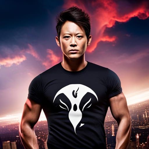 Venom Symbiote T-Shirt Logo in Black and White