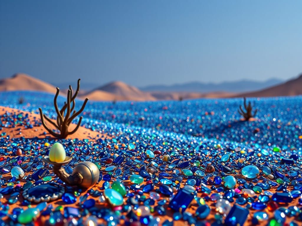 Sapphire Desert Expanse